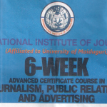 Certificate Course In Journalism, Public Relations & Advertisement